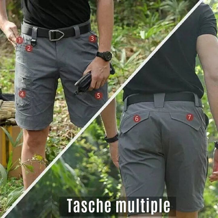 ALFIERI | PANTALONCINI MULTITASCHE + CINTURA IN OMAGGIO