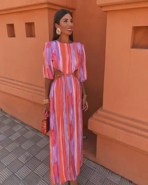 JOLANDA | ABITO ELEGANTE A SCHIENA SCOPERTA