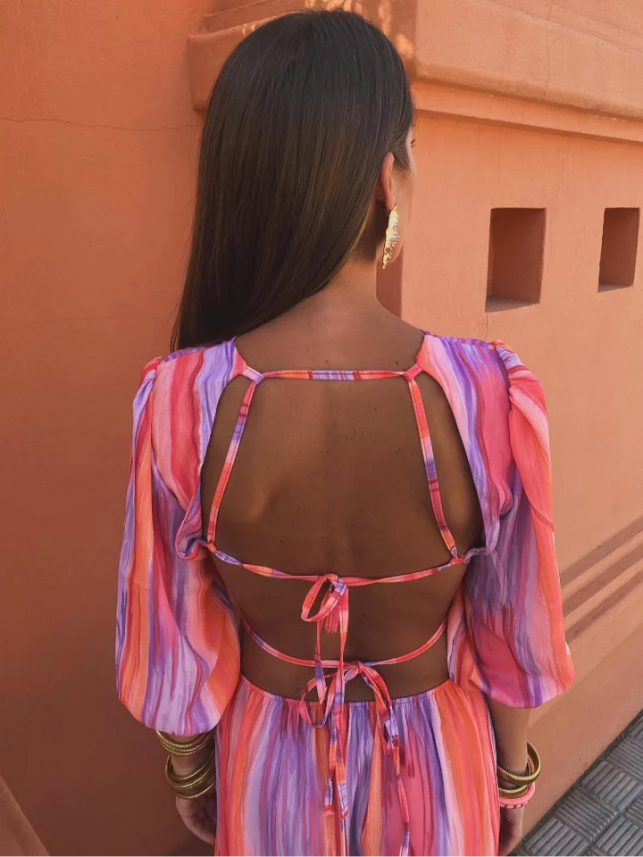 JOLANDA | ABITO ELEGANTE A SCHIENA SCOPERTA