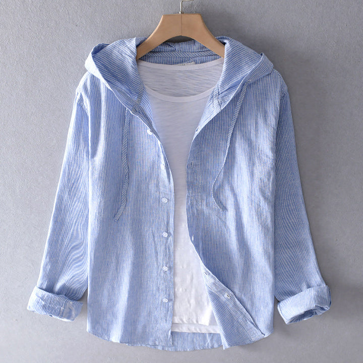 LIVIA | CAMICIA IN LINO TRASPIRANTE